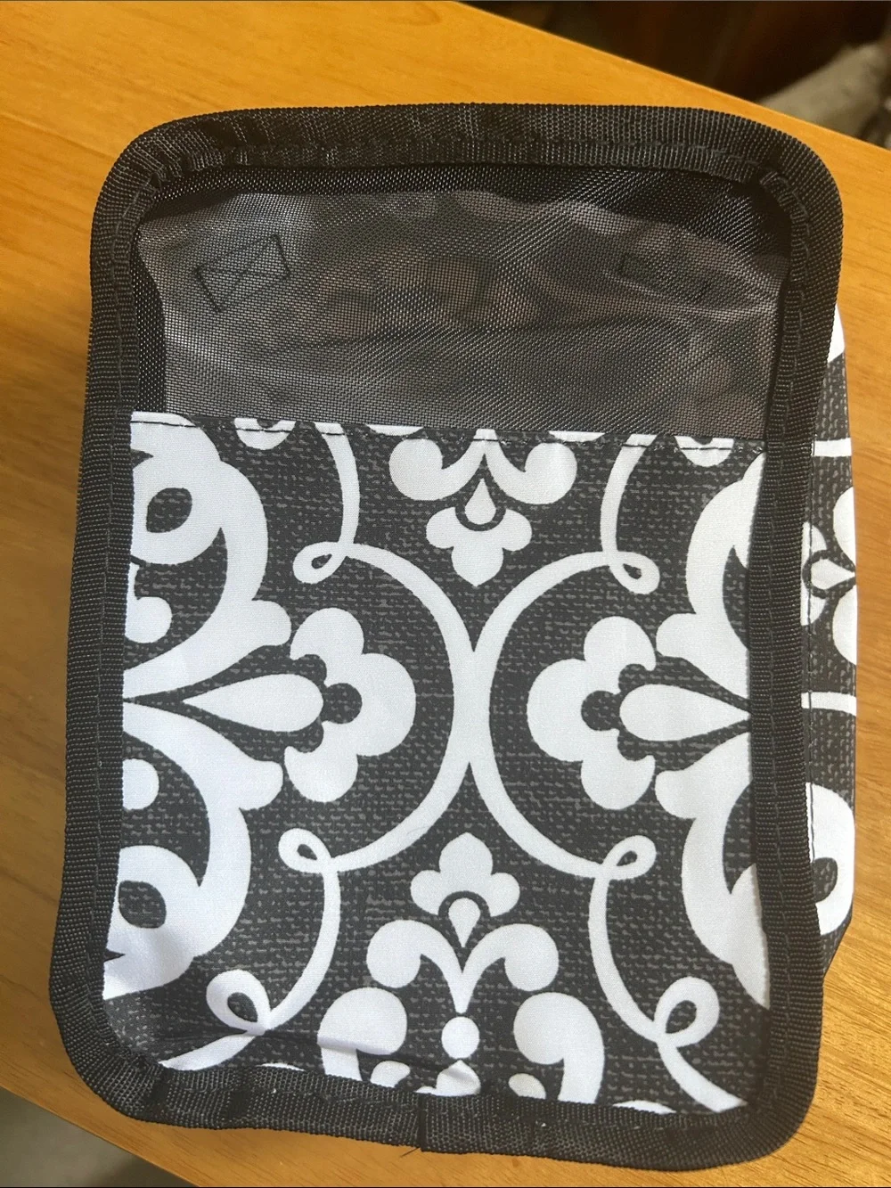 thirty-one small packing cube Black and White medallion medley